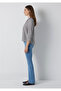 Striped Brown Blouse 122400-85431 - 4
