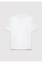 White Basic T-Shirt Loose Fit / Comfortable Fit 6610493-620 - 3
