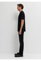 Black Black Basic T-Shirt Regular Fit / Normal Cut 0613525-900 - 4