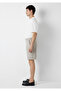 Beige Cargo Shorts 0410326-80697 - 4