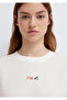 Printed Ecru T-Shirt Regular Fit / Normal Cut 1614304-70057 - 6