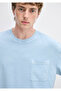 Basic T-Shirt with Pockets Loose Fit / Relaxed Comfortable Cut 0613643-70815 - 3