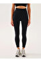 Palmi Melange Patterned High Waist Tights Black - 2