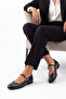 Women's Buckle Ballerina Meladi Black - 2