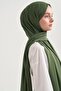 Shantuk Double-Sided Silk Shawl Forest Green - 2
