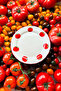 X Bengi Kurtcebe Pomodoro Stoneware 4-Piece Pasta Plate Set 21 cm - 3