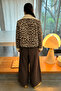 Leopard Patterned Plush Coat - 2