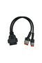 4 6 PIN Motorcycle OBD2 Diagnostics Connector For Harley 4PIN 6PIN 2 IN 1 Motorbike OBD Plug Extensi - 4