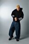 Black Widow Web Boxy Crop Men's Jacket Zip Hoodie - 3