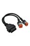 4 6 PIN Motorcycle OBD2 Diagnostics Connector For Harley 4PIN 6PIN 2 IN 1 Motorbike OBD Plug Extensi - 2