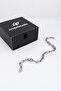 316L Steel Drip Silver Chain Men's Bracelet - 3