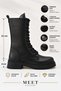Women's Boots Non-Slip Thermo Sole Water Resistant Zippered Lace-Up Full Mold - 2