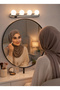 مرآة مكياج بإضاءة أمامية LED - 3