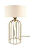 Table Lamp Antique Beige Hat - 3