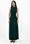 Slit Ruched Detail Sandy Maxi Dress - 8