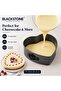 Heart Shaped Cake Pan 22.5 cm Nonstick Carbon Steel Bakeware for Valentine Birthday Cakes - 4
