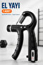 Hand wrist developer adjustable 5-60 kg hand spring forearm development tool sports rubber dumbbell