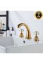 Bathroom Sink Faucet Built-In Gold Dore Set of 3 New Imported with 7 Year Warranty