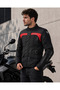 ADVENTURE H2O COAT BLACK-RED - 2