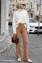 Basic Camel Knitwear Pants