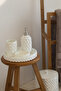 Lindy 3 Piece Bathroom Accessory Set Pearl - 3