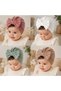 Baby Double Layer Bow Baby Bonnet & Bandana