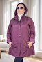 Removable Hooded Snap and Zipper Closure Imported Bonded Fabric Extra Large Size Trench Coat - 6