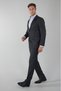 Ptk Nos001 Dokuma-Mono Collar-Dual Slit-6 Dr Kls Suit Smoked - 3