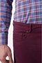 Burgundy Cotton Pocketed Sports Pants - 4