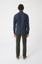 Green Regular Fit Cotton Pasha Collar Dark Shirt - 5