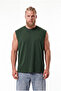 Men's Oversize Crew Neck Basic Undershirt Nefti Green