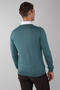 Mint Green Wool Basic Collar Knitwear - 2