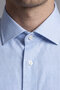 Long Sleeve Italian Collar Pocketless Blue - 3