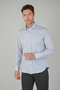 Green Regular Fit Cotton Checkered Shirt
