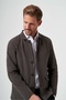 Green Polyester Buttoned Dark Jacket Coat - 4