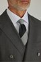 Comfort Fit Italian Cruz Suit with Buttons Gray - 5