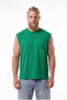 Men's Oversize Crew Neck Basic Undershirt Bright Green
