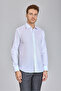 White Regular Fit Classic Collar Men's Shirt - 3