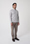 Brown Regular Fit Cotton Pasha Collar Shirt - 4