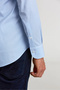 Blue Regular Fit Cotton Classic Shirt - 5