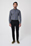 Men's 4-Pocket Classic Navy Blue Trousers