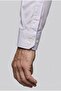 Gray Regular Fit Pocketless Long Pasha Collar Shirt - 4