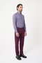 Burgundy Cotton Pocketed Sports Pants - 2