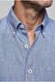 Mavi Regular Fit Pocketless Dark Studio Long Collar Shirt - 3
