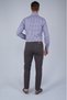Brown Cotton Pocketed Gabardine Cotton Sports Trousers - 2