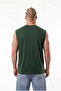 Men's Oversize Crew Neck Basic Undershirt Nefti Green - 3