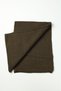 Men's Khaki Plain Beret Scarf Set - 4