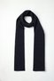 Men's Navy Blue Acrylic Scarf Beanie Set - 4