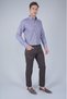 Brown Cotton Pocketed Gabardine Cotton Sports Trousers - 5