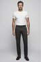 Khaki Classic Sports Pants with Pockets and Zipper